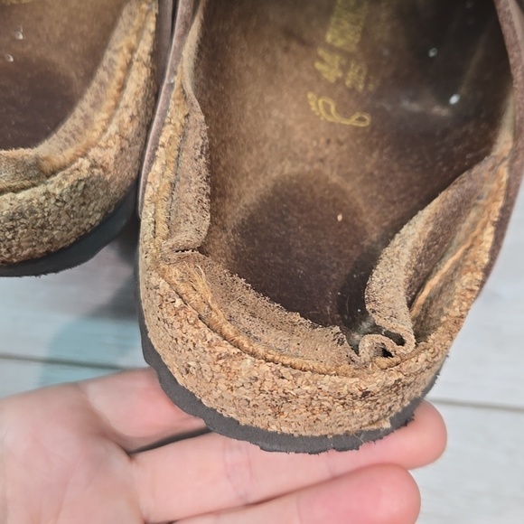 Birkenstock Mens Arizona  Suede Sandals with Buckle Straps Shoes Sz 44/11 Regula main image 11